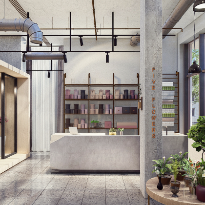 Chapter 06 플라워샵 상업 공간