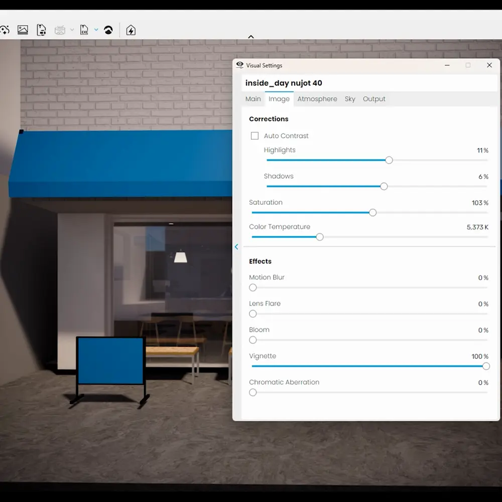 작업 전 SketchUp 세팅과 스타팅 설정값 ①(Main·Image)